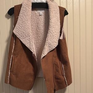 Caslon Brown and Cream Women's Vest